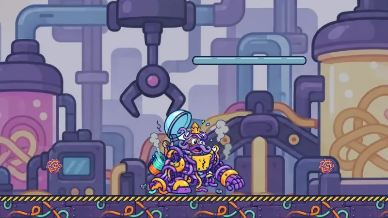 Heart of the Factory: Pip faces the Tangle Mech, Baron Spaghetti's walking robot suit