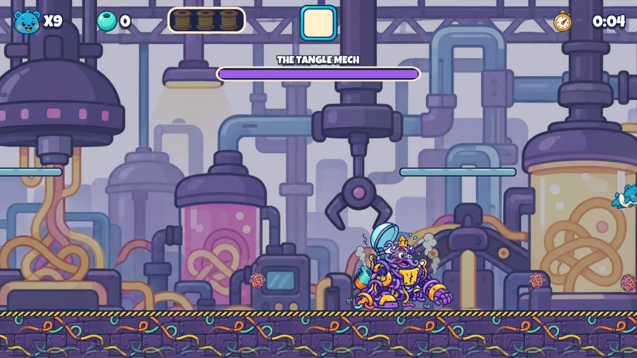 Heart of the Factory: Pip faces the Tangle Mech, Baron Spaghetti's walking robot suit